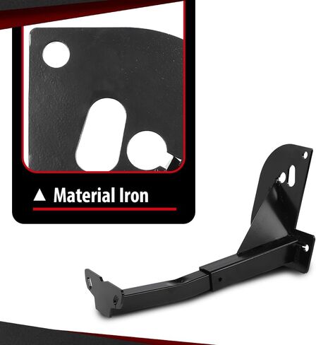 Front Camper Tie Downs Bar Powder Coated Compatible with Ford F250 F350 F450 Super Duty 2011-2016 8 Feet Bed Length Black in Saudi Arabia