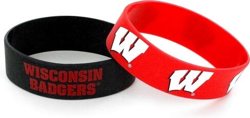 Aminco NCAA Utah Utes Wide Bracelet, 2-Pack in Saudi Arabia