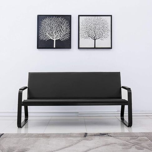 كرسي غرفة الانتظار من ونلاين مع مسند للذراعين من جلد البولي يوريثان، أثاث مكتبي، مقعد مكتب جلوس الضيوف، كراسي الاستقبال في اللوبي للمؤتمرات في المطار، عيادة المستشفى، البنك، صالون الحلاقة in Kuwait