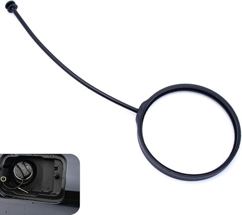 Fuel Tank Cap Band Cord Tether Ring Compatible with BMW X1 X3 X5 X6 X7 1 3 5 7 Series OEM#16117193372 16117222330 16117222391 For Fuel Tank Cap Securing in Kuwait
