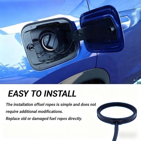 Fuel Tank Cap Band Cord Tether Ring Compatible with BMW X1 X3 X5 X6 X7 1 3 5 7 Series OEM#16117193372 16117222330 16117222391 For Fuel Tank Cap Securing in Kuwait