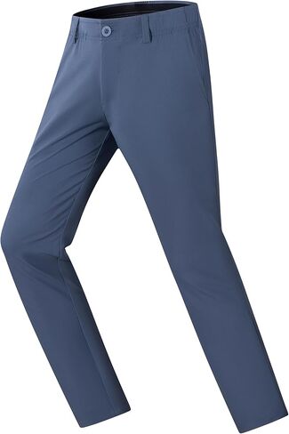 Leftear Mens Golf Pants Dress Work Pants Lightweight Travel Athletic Trousers Stretch Business Casual Slacks with Pockets in Saudi Arabia