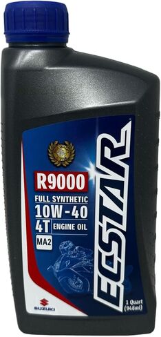 Full Synthetic R9000 Oil Change Kit compatible with Suzuki 990A0-01E40-3KT SV650, GSXR, V-Strom, Gladius, and KingQuad in Saudi Arabia