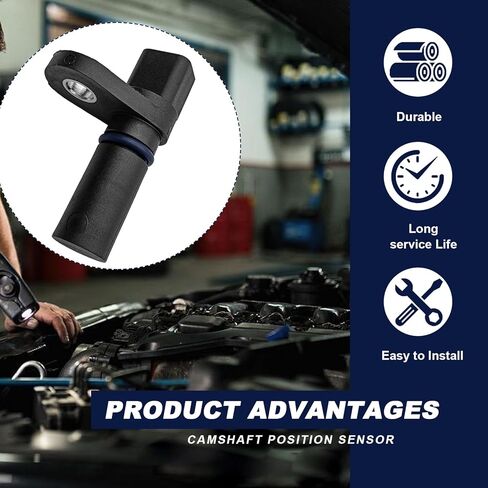 2Pcs Engine Camshaft Position Sensor Compatible with Ford 1997-2010 F-150/1996-2010 Mustang / 2002-2010 Explorer Replaces 1800527 & 907722 & PC643 & 1W7Z6B288AB in Kuwait
