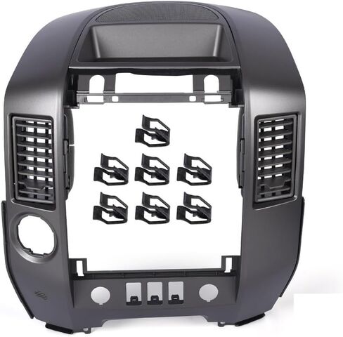 G-PLUS Center Dash A/C Instrument Panel w/Speaker Bezel Compatible with 04-06 Nissan Titan/05-06 Nissan Armada/2004 Nissan Pathfinder Armada in Saudi Arabia