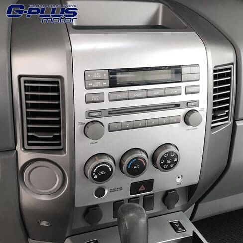 G-PLUS Center Dash A/C Instrument Panel w/Speaker Bezel Compatible with 04-06 Nissan Titan/05-06 Nissan Armada/2004 Nissan Pathfinder Armada in Saudi Arabia