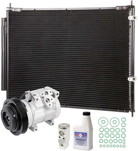 لهوندا ريدجلاين 2006 ضاغط التيار المتردد مع مكثف مكيف الهواء ومجموعة إصلاح - BuyAutoParts 60-82510R6 جديد in Saudi Arabia