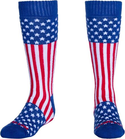 Hot Chillys Youth Snowflake Mid Volume Sock in Saudi Arabia