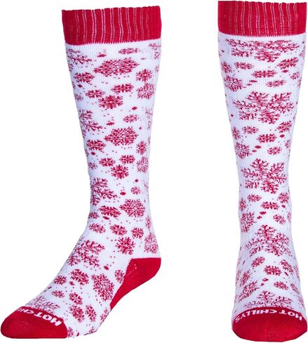 Hot Chillys Youth Snowflake Mid Volume Sock in Saudi Arabia