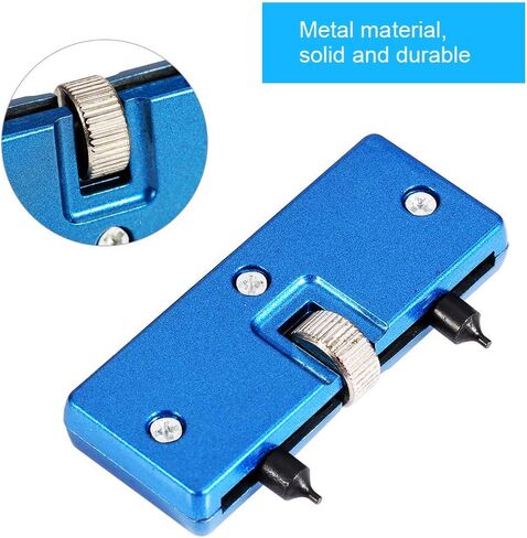 Watch Battery Replacement Kit, Watch Link Removal Repairing Tool for Rotate Open WatchCover, Caseback Wrench, Spring Bar Tool in Saudi Arabia