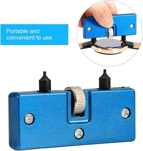 Watch Battery Replacement Kit, Watch Link Removal Repairing Tool for Rotate Open WatchCover, Caseback Wrench, Spring Bar Tool in Saudi Arabia