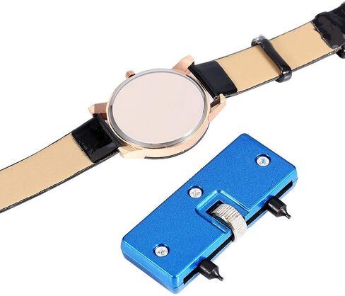 Watch Battery Replacement Kit, Watch Link Removal Repairing Tool for Rotate Open WatchCover, Caseback Wrench, Spring Bar Tool in Saudi Arabia