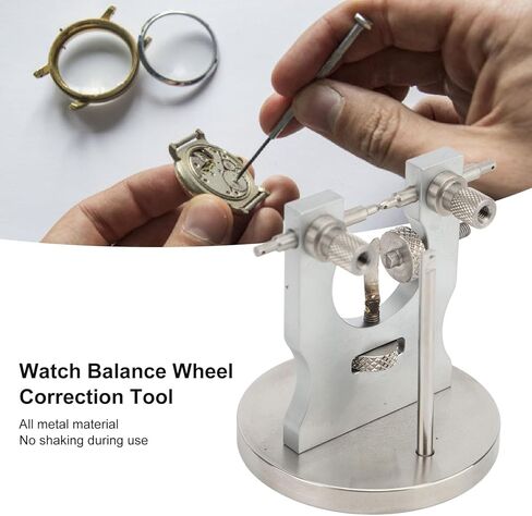 ZJchao Watch Balance Wheel Calibration Tool Repair Tool, Watch Movement Calibration Balance Lever Watchmaker Balances Truing Tools for Watchmakers Technicians Repair in Saudi Arabia