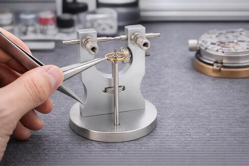 ZJchao Watch Balance Wheel Calibration Tool Repair Tool, Watch Movement Calibration Balance Lever Watchmaker Balances Truing Tools for Watchmakers Technicians Repair in Saudi Arabia