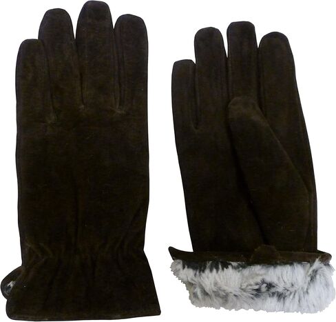 N'Ice Caps Womens Genuine Kid Leather Gloves with Plush Lining in Saudi Arabia
