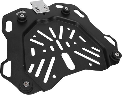 Bike Plate Tail Box Quick Release Base, Motorcycle Rear Tail Box Base Top Case Mounting Plate, Stamping Bottom Motorcycle Rack for 45L Trunk in Saudi Arabia