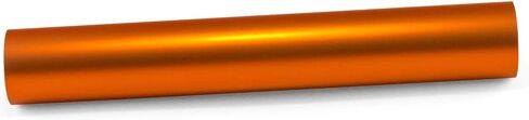 12"x60" (1FTx5FT) PET Romance Chrome Lava Orange Vinyl Wrap Auto Car Sticker Decal Film Sheet Bubble Free Air Release Technology with Tool Kit in Saudi Arabia