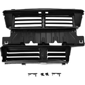 مصراع شبكة المبرد HECASA متوافق مع 2017-2020 Ford Fusion و2019-2020 Ford SSV Plug-In الهجين/مستجيب الشرطة الهجين لاستبدال HS7Z-8475-C HS7Z8475A مصراع الهواء المبرد in Kuwait