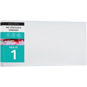 حزمة قيمة من قماش PIXY مكونة من قطعتين من القماش الممدد مقاس 16 × 18 بوصة، وعمق 1-1/4 (1.25) بوصة للوحاتك/الأعمال الفنية/فنون الحائط/ديكور الحائط (عبوة من قطعتين من القماش، 16 × 18 بوصة، منظر طبيعي) in Kuwait