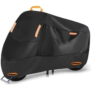Motorcycle Cover for Kawasaki KLX230, All Season Durable Motorcycles Vehicle Cover, with Windproof Buckle Reflective Strip, Outdoor Accessories in Saudi Arabia