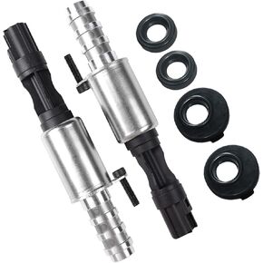 محرك VVT توقيت الصمام المتغير / الملف اللولبي للتحكم في توقيت عمود الحدبات المتغير VCT، متوافق مع Ford Lincoln Mercury، يناسب F-150/250/350 Expedition Explorer Mark Navigator، محرك 4.6 لتر 5.4 لتر 3 فولت، قطعتان in Kuwait