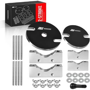 2-Stroke Motorcycle Exhaust Dent Pipe Repair Kit Compatible with Husqvarna TE125/250/300/TC, Yamaha TZR250/YZ250, Honda CR250/CR250R, 50cc and Up Dirt Bikes in Saudi Arabia