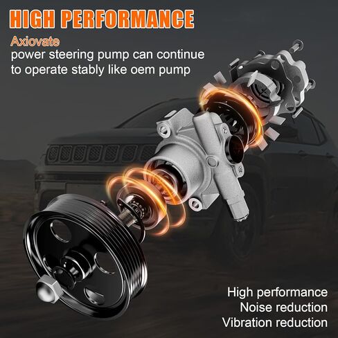 207272F Power Steering Pump Direct for F150 1990-1996, for F250 HD 1997-1997, for F350 1990-1996, for Bronco 1990-1996, for F250 1990-1997, OE# F0TZ3A674A, 20-7272 in Kuwait