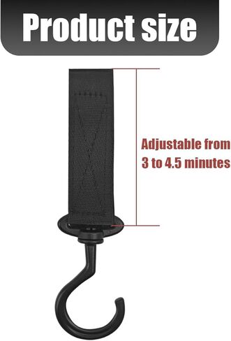 Car Headrest Hook, 4PCS 360° Rotation Vehicle Seat Back Hanger for Handbag Purse Clothes, Multipurpose Automotive Storage Organizer Accessories, Universal for SUV, Truck, RV in Saudi Arabia