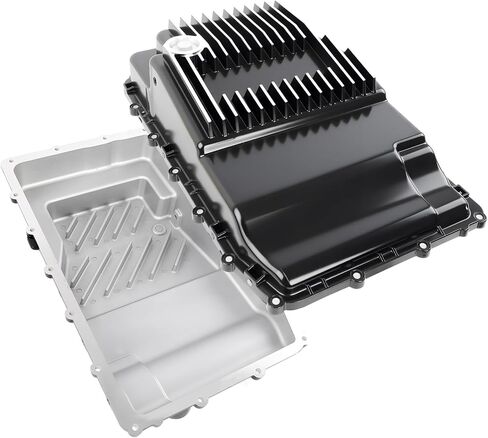 10R80 Cast Aluminum Transmission Oil Pan Heavy-Duty Compatible with Ford F-150, Explorer, Mustang, Expedition, Ranger, Bronco 2017-2025 & Lincoln Navigator 2018-2025- Replaces 328053110 in Saudi Arabia