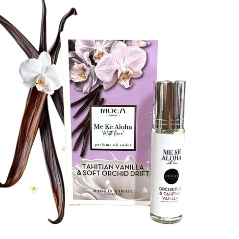 MOEA- بوكينيكيني - بكرات عطر هاواي - أحلام أزهار بوكينيكيني وندى الصباح - عطور الأزهار الطبيعية للنساء - هدايا مصنوعة في هاواي - هدايا بولينيزية المحيط الهادئ مصبوبة يدويًا بالوها- in Kuwait