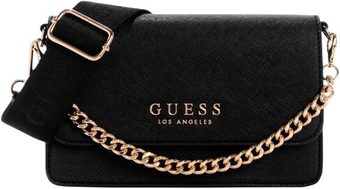 GUESS Factory Women's Indira Fold-Over Mini Crossbody in Saudi Arabia