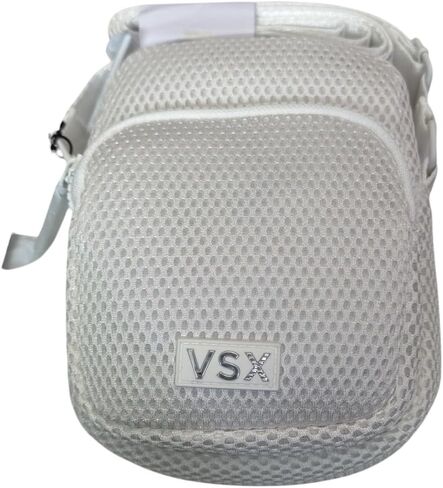 Victoria's Secret VSX Phone Sling Crossbody Bag White Lightweight Mesh Zip Pouch New in Saudi Arabia