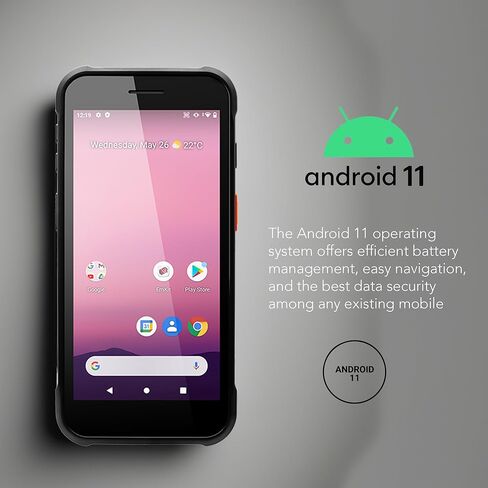 ماسح باركود PM75 متين يعمل بنظام Android - شاشة 5.5 بوصة HD+، Qualcomm 2.0 جيجا هرتز ثماني النواة، 4 جيجا/64 جيجا، ماسح ضوئي 1D/2D هانيويل، IP65، بطارية 5800 مللي أمبير، NFC، Wi-Fi، بلوتوث، Android 11 PDA in Saudi Arabia
