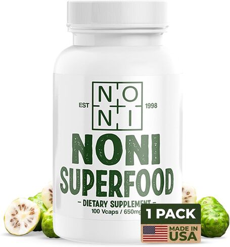 Healing Noni - 4-Pack 2600mg 400ct - 100% Pure Noni Fruit Powder Capsules in Saudi Arabia