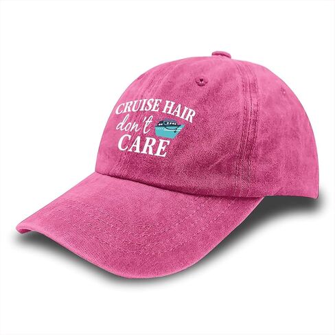 Cruise Hair Don’t Care Hats for Womens Stylish Washed Distressed Baseball Cap in Saudi Arabia