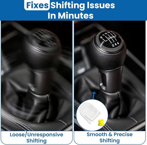 Transmission Shifter Cable Bushing Fits for Ford Edge (2015-2018), Fusion (2013-2016), Escape (2013-2019), Transit Connect (2013-2021), C-Max (2013-2018), Replace KV6Z-7K340-A, DG9Z-7S004-A in Saudi Arabia