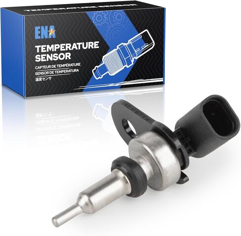 ENA Engine Coolant Temperature Sensor Compatible with Hyundai Kia Genesis Santa Fe Tucson Sonata Elantra Santa Cruz Kona Venue 1.6L 2.0L 2.5L 3.5L l4 V6 2020 2021 2022 2023 2024 2025 Replaces TX337 in Saudi Arabia