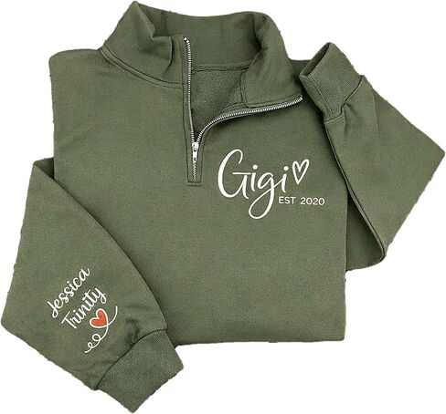 LOVELYPOD Personalized Grammie Shirts - Grammie Colorful Heart T-Shirt, Custom Mother's Day Shirt for Women, Grandma Birthday Shirt, Women Day, Easter, Casual Graphic Tee S-4XL in Saudi Arabia