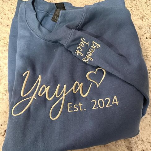 LOVELYPOD Personalized Grammie Shirts - Grammie Colorful Heart T-Shirt, Custom Mother's Day Shirt for Women, Grandma Birthday Shirt, Women Day, Easter, Casual Graphic Tee S-4XL in Saudi Arabia