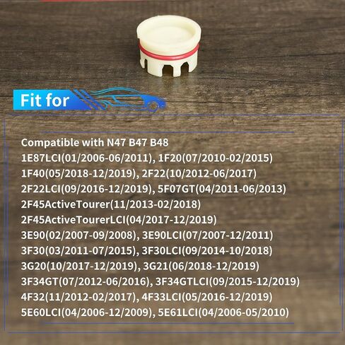 Rldym Cylinder Head Gasket Kit 11117797932 for BMW E87 E36 E46 E90 E91 E92 B48 N47, Engine End Cover with Gasket, Seal Cam Cover Replace# 7797932 in Saudi Arabia