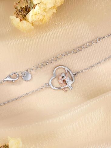 WINNICACA Sister Gifts from Sister/Brother Sisters Bracelet for Women Sterling Silver Friendship Bracelets Birthday Graduation Gifts in Saudi Arabia