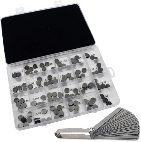 TOFR 141pcs ATV Valve Shim Kit 9.48mm for SUZUKI DRZ400 LTZ400 LTA700 LTR450 for Honda 32 Blade Feeler Gauge in Saudi Arabia