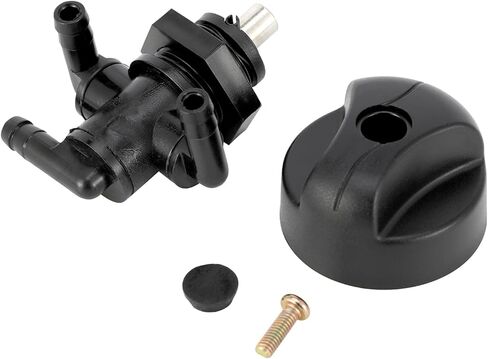 ATV Fuel Tank Valve Petcock 3 Way & Knob Nut for Sportsman 335 400 500 600 700 Twin Magnum Trail Boss 325 330 500, 7052161 5432559 in Saudi Arabia