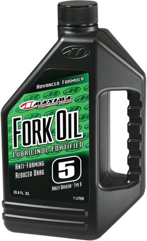 Maxima Racing Oils 54901-2PK Fork Oil Standard Hydraulic 5w 1L Bottle, 2-Pack in Saudi Arabia