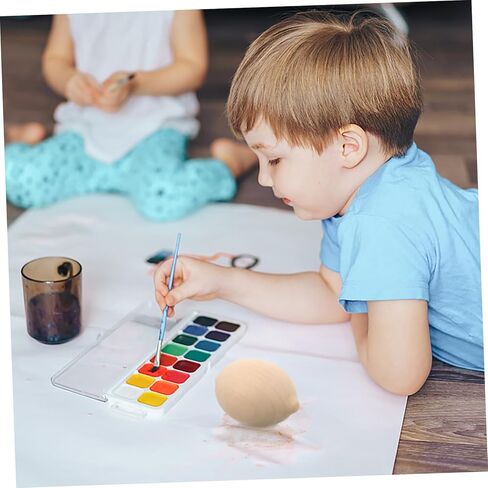 ARTIBETTER 5pcs Wooden Lemon Shape Model Painting Kit for Boys and Girls Natural Fruit Craft Supplies for Creative Play and Room Decoration in Saudi Arabia