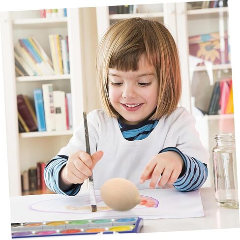ARTIBETTER 5pcs Wooden Lemon Shape Model Painting Kit for Boys and Girls Natural Fruit Craft Supplies for Creative Play and Room Decoration in Saudi Arabia
