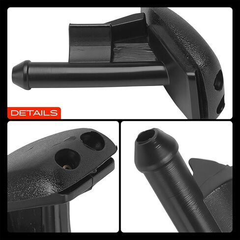 A-Premium Front Windshield Washer Nozzle Compatible with BMW 328i 1996-1999, 323i 1998-1999, 325i 1992-1995, 318i 1992-1999, 320i 1992-1995, 318is, 318ti, 323is, 325is, 328is, M3, Z3, Set of 2 in Saudi Arabia