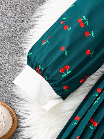 Girls Clothes Girls Fashion Dress Long Sleeve Cute Dress in Saudi Arabia