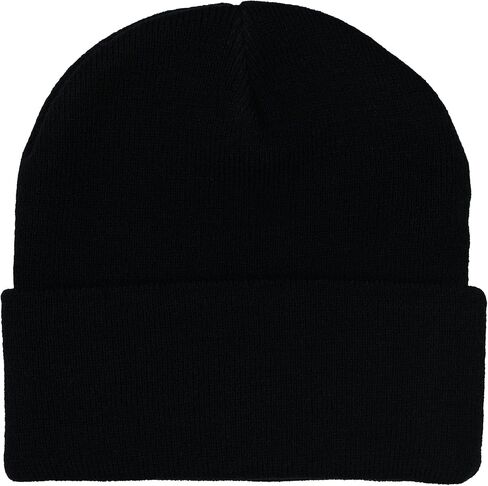 قبعة Dr Pepper Beanie سوداء متماسكة قابلة للطي على شكل جمجمة مع شعار OSFM للبالغين in Kuwait