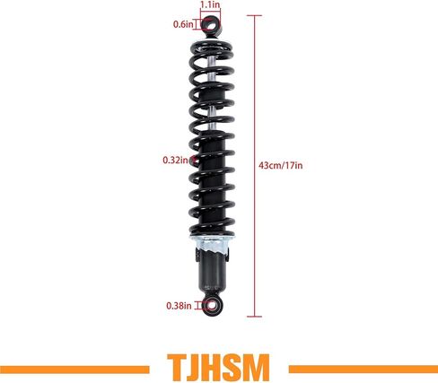 Rear Shock Absorbers Replacement for 52400-HN0-670 52400-HN0-671 52400-HN0-A01 Replacement for Foreman 450 TRX450ES TRX450S TRX450FE TRX450FM 1998-2004 in Saudi Arabia